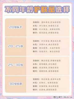 【姬存希】不同年龄，不同护肤的选择，你选对了吗？请爱惜自己！ - 迪庆28生活网 diqing.28life.net